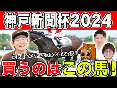 【神戸新聞杯2024・予想】主役不在の混戦G2は中穴から勝負！G1に向けて5連勝なるか？！