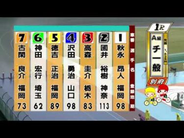 別府競輪　2024/09/22　2日目　1R