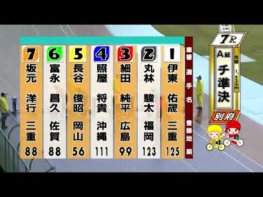 別府競輪　2024/09/22　2日目　7R