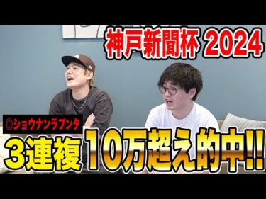 【神戸新聞杯2024】本命◎ショウナンラプンタ3着で3連複的中！気になる払い戻しは…