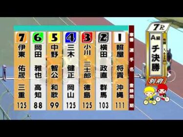 別府競輪　2024/09/23　3日目　7R