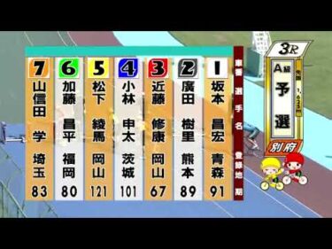 別府競輪　2024/09/26　1日目　3R