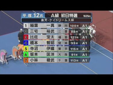 2024.09.26 FⅡナイター 楽天・ケイドリームス杯 【平塚競輪】本場開催 初日【1R～12R】