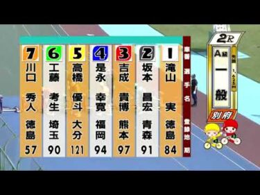 別府競輪　2024/09/27　2日目　2R