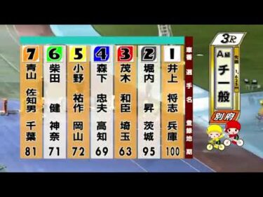 別府競輪　2024/10/02　3日目　3R