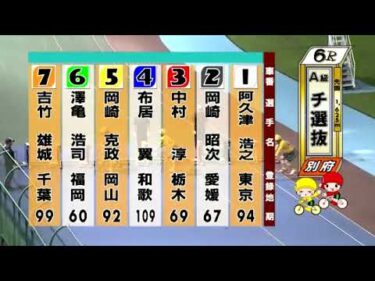 別府競輪　2024/10/02　3日目　6R