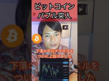 ビットコインはバブル突入 #お金 #投資 #仮想通貨