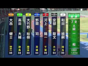 [Ａ1,2班一般] FⅡ東京中日スポーツ・伊藤克信賞 最終日7R