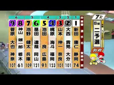 別府競輪　2024/10/12　2日目　7R