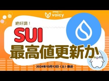 価格上昇中の『SUI』とは‼️これからの需要は⁉️【Voicy10月12日放送】