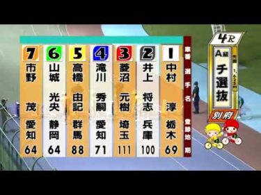 別府競輪　2024/10/01　2日目　4R