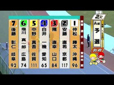 別府競輪　2024/11/19　1日目　2R