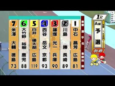 別府競輪　2024/11/19　1日目　1R