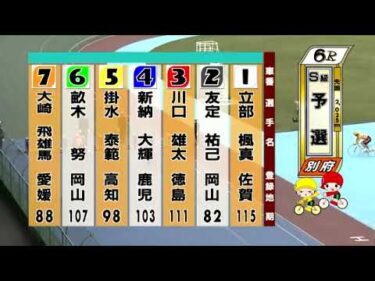 別府競輪　2024/11/19　1日目　6R