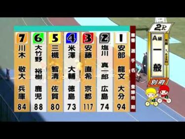 別府競輪　2024/11/20　2日目　2R