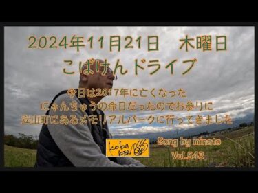 2024年11月21日　木曜日　こばけんドライブ