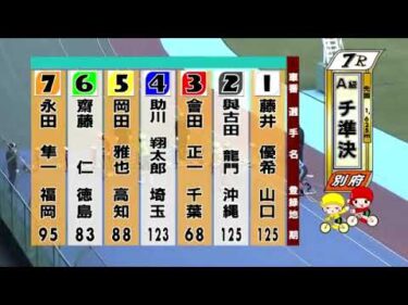 別府競輪　2024/11/07　2日目　7R