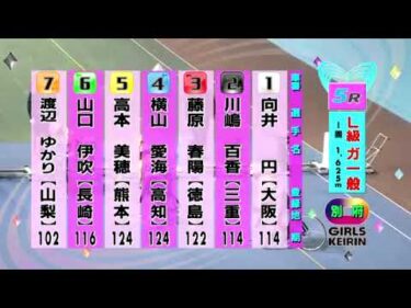 別府競輪　2024/12/03　3日目　5R