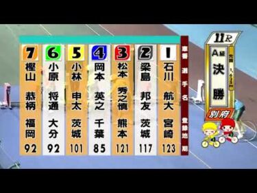 別府競輪　2024/12/03　3日目　11R