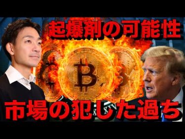 ビットコインの起爆剤。仮想通貨市場のが犯した過ちとは。