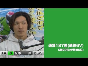 九州スポーツ杯G1第59回スピード王決定戦3日目(2025年2月22日)　勝ち上がり選手インタビュー