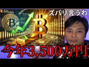 仮想通貨ビットコイン 2025年 3500万円?! ピークは4月と10月!?