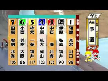 別府競輪　2025/03/24　1日目　4R