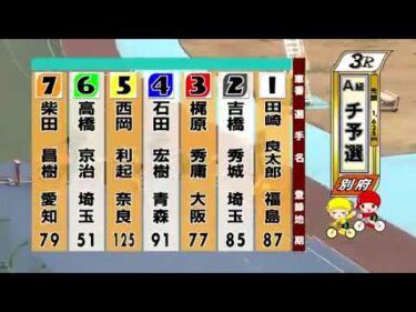 別府競輪　2025/03/14　1日目　3R