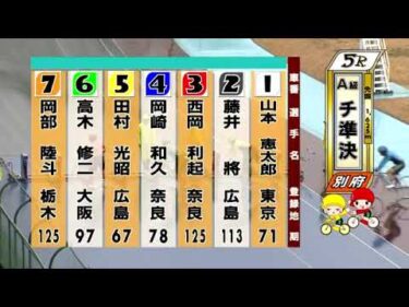 別府競輪　2025/03/15　2日目　5R