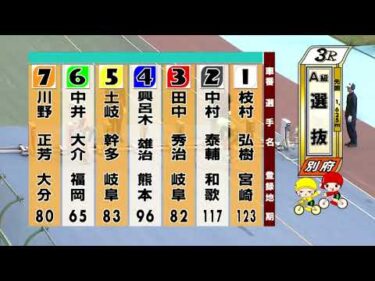 別府競輪　2025/05/19　2日目　3R