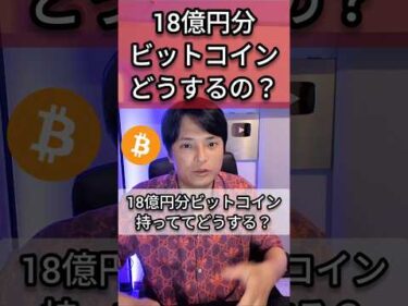 18億円分ビットコイン保有してどうする？
