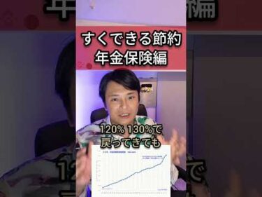 すぐできる節約 年金保険編 #お金 #投資