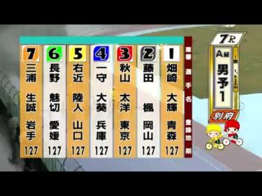 別府競輪　2025/05/09　1日目　7R