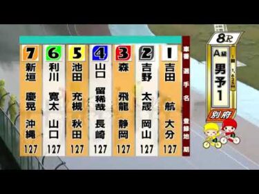 別府競輪　2025/05/09　1日目　8R