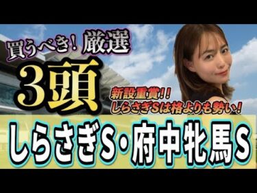 【しらさぎS・府中牝馬S】夏のハンデ戦は任せろ◎