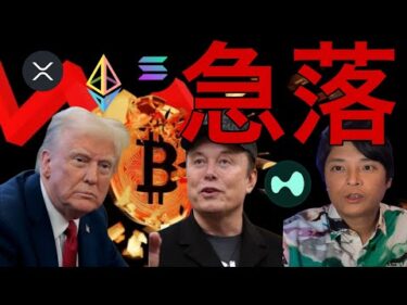 仮想通貨 米国株 急落！ビットコイン天井も近い？