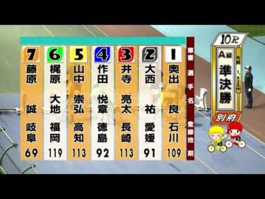 別府競輪　2025/06/16　2日目　10R