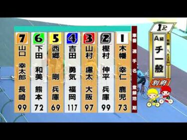 別府競輪　2025/06/17　3日目　1R