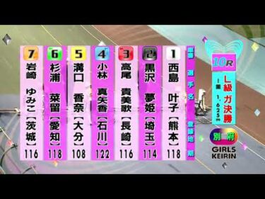 別府競輪　2025/06/17　3日目　10R