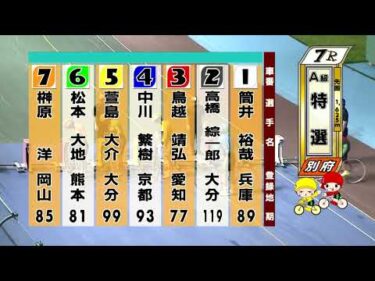 別府競輪　2025/07/21　3日目　7R