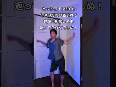 ビットコイン5,300万円盗まれてしぬ！