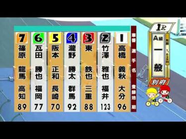 別府競輪　2025/07/30　3日目　1R