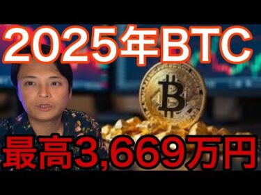 ビットコイン2025年25万ドル(3,669万円)？最高価格予想まとめ