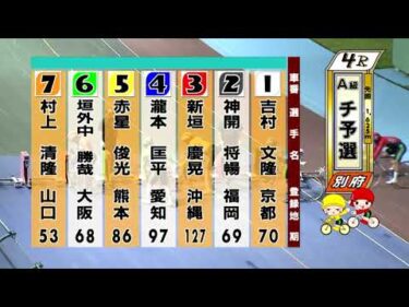 別府競輪　2025/07/19　1日目　4R