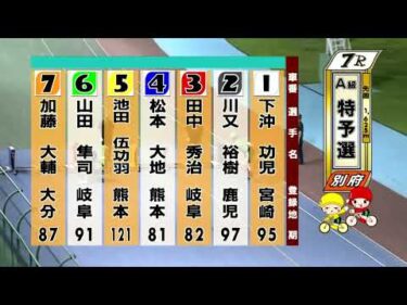 別府競輪　2025/07/19　1日目　7R
