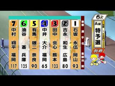 別府競輪　2025/07/19　1日目　6R