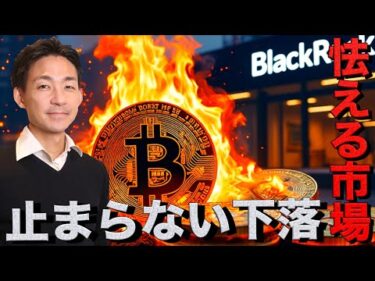 ビットコインの止まらない下落。仮想通貨市場は怯えている。
