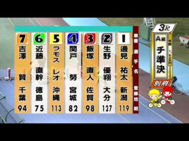別府競輪　2025/08/07　2日目　3R