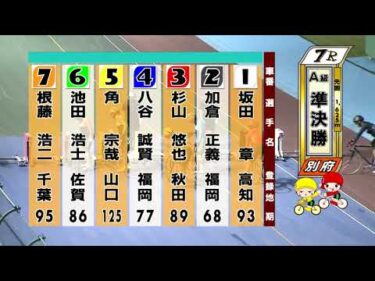 別府競輪　2025/09/22　2日目　7R