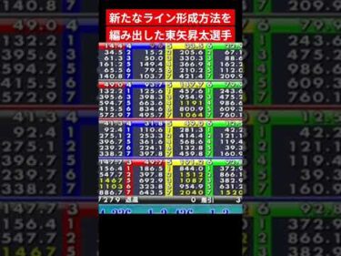 東矢昇太選手が編み出した新ライン形成方法 #shorts